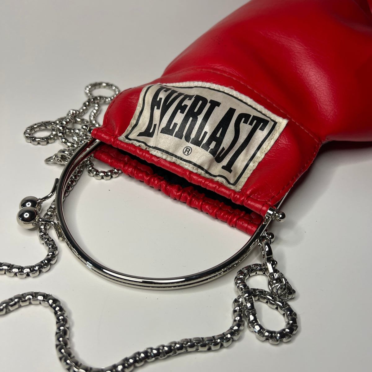 Vintage with Silver Hardware and 47 Inch Chain