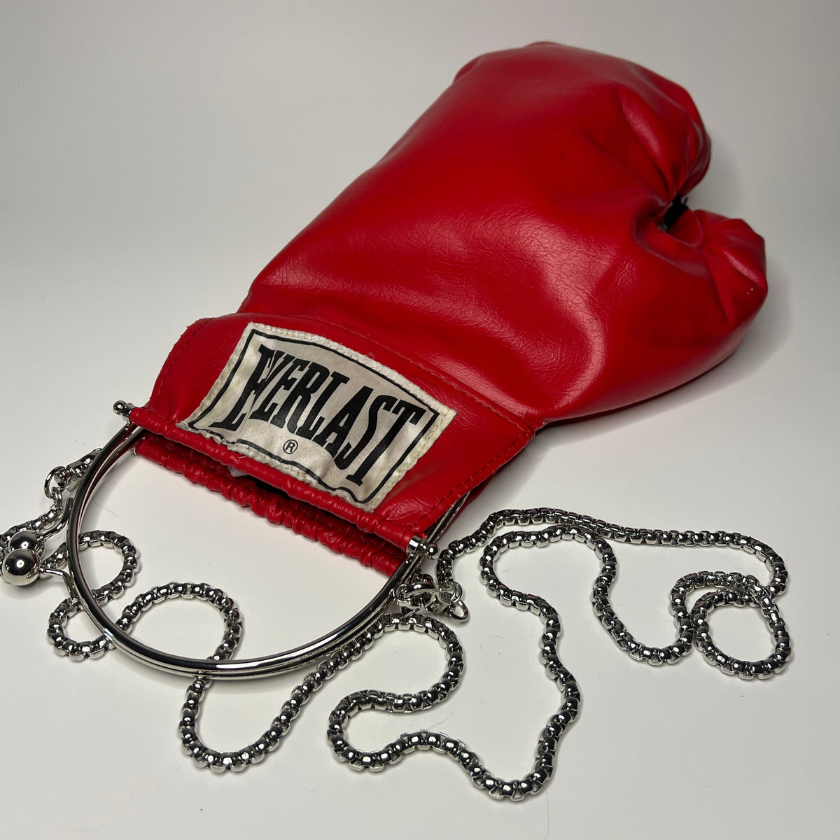 Vintage with Silver Hardware and 47 Inch Chain