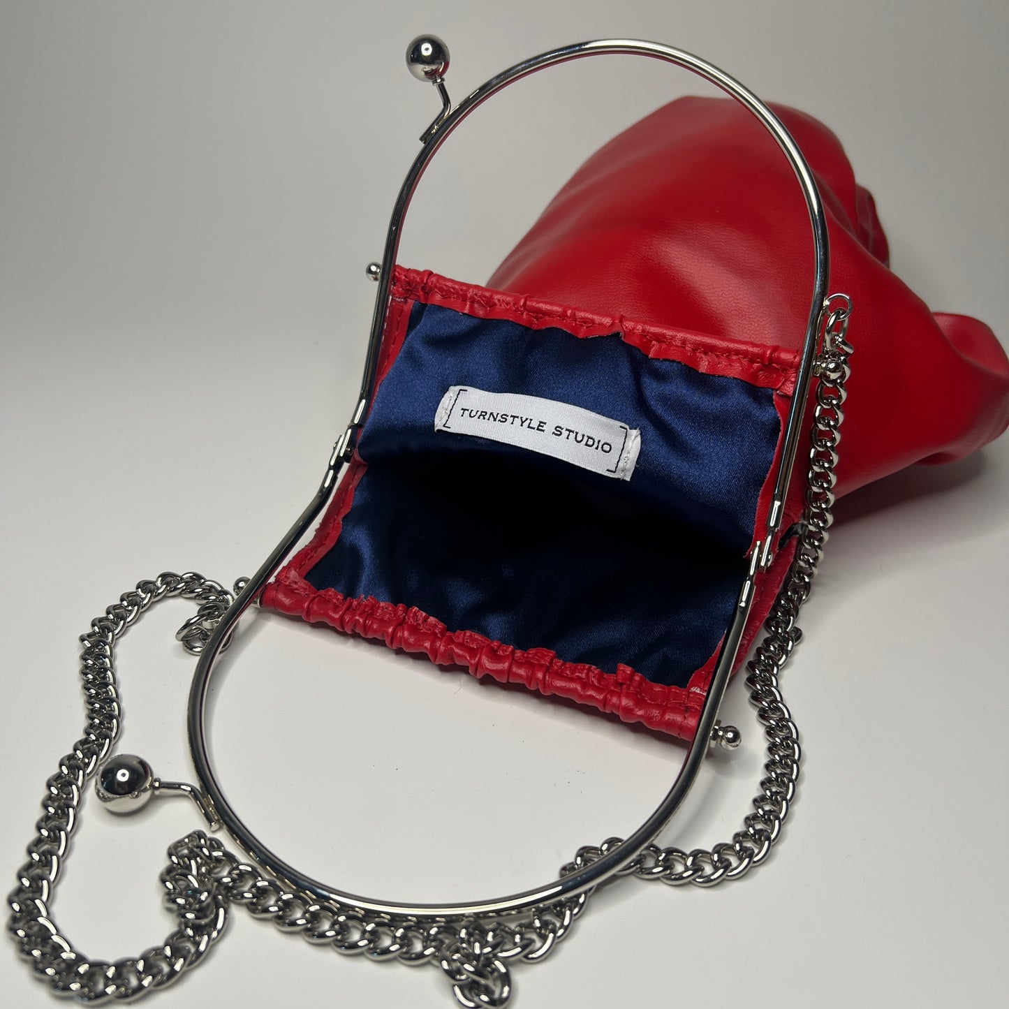 Silver Hardware with 25 inch Chain