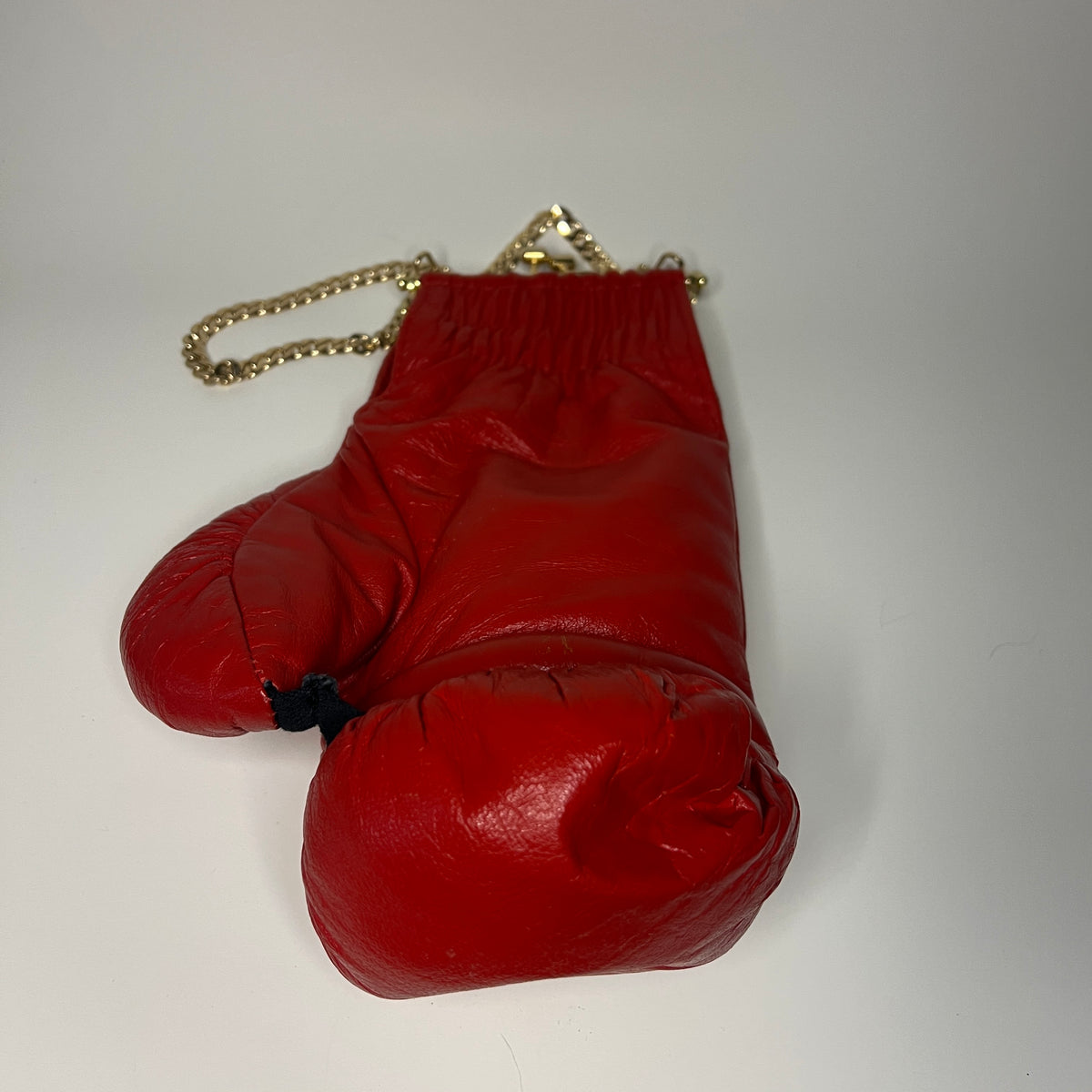 Vintage Genuine Leather, Gold Hardware with 20 Inch Chain
