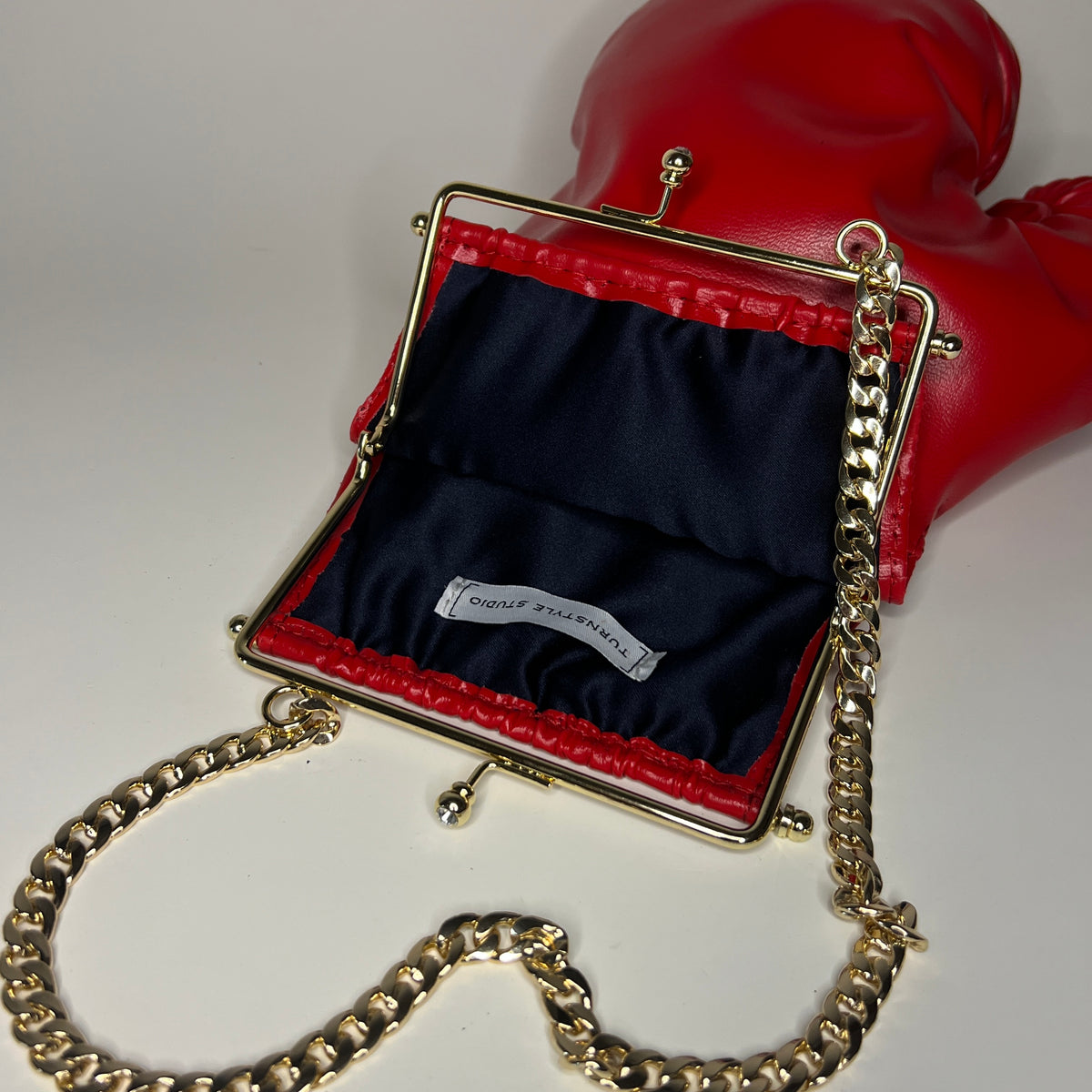 Gold Hardware with 20 Inch Chain