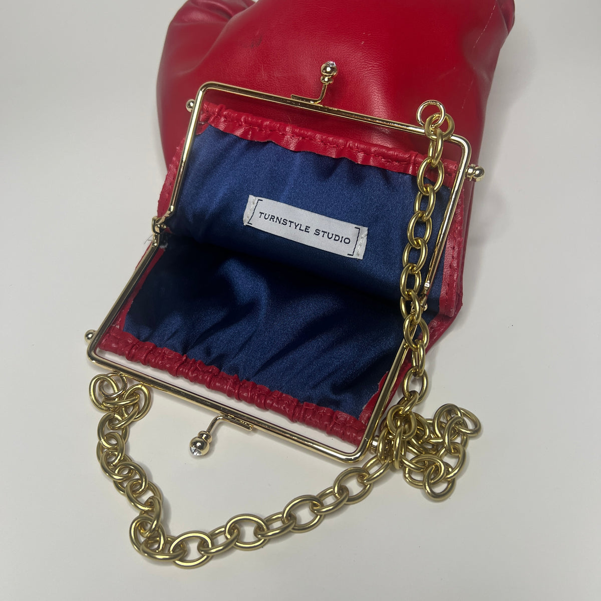 Gold Hardware with 21 inch Chain