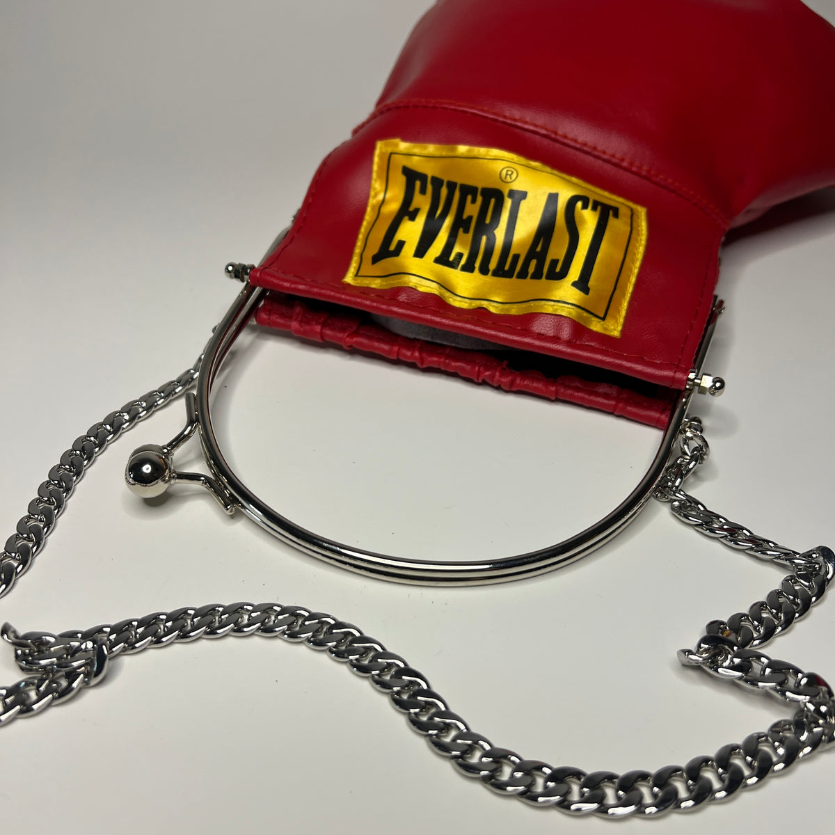 Silver Hardware with 25 Inch Chain