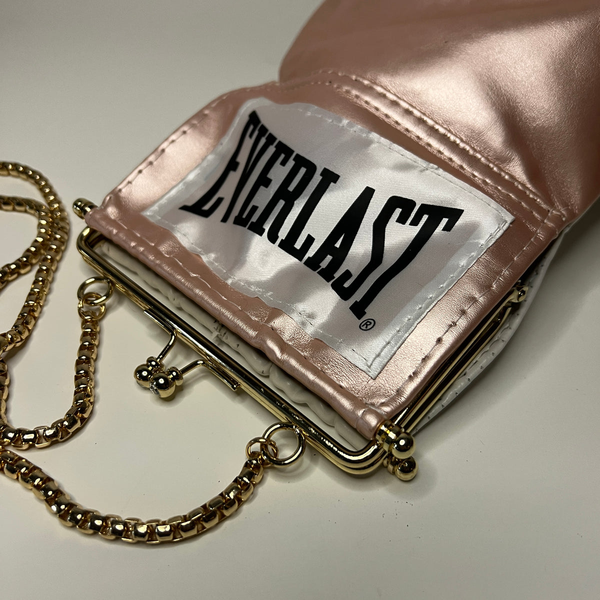 Light Pink with Gold Hardware with 20 inch Chain