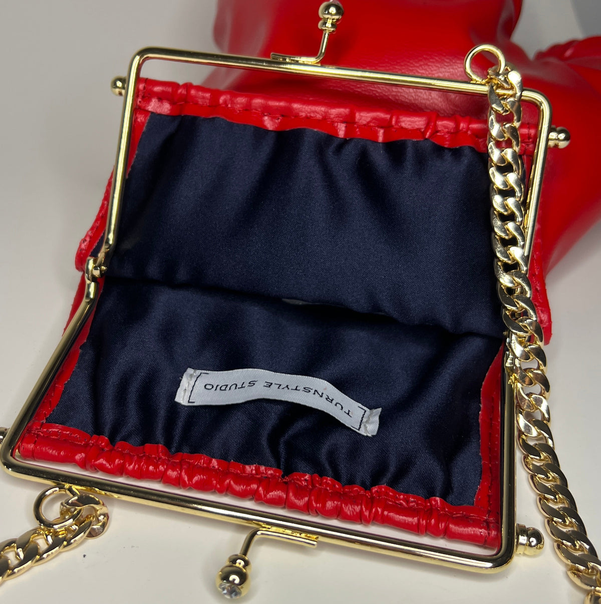 Gold Hardware with 20 Inch Chain