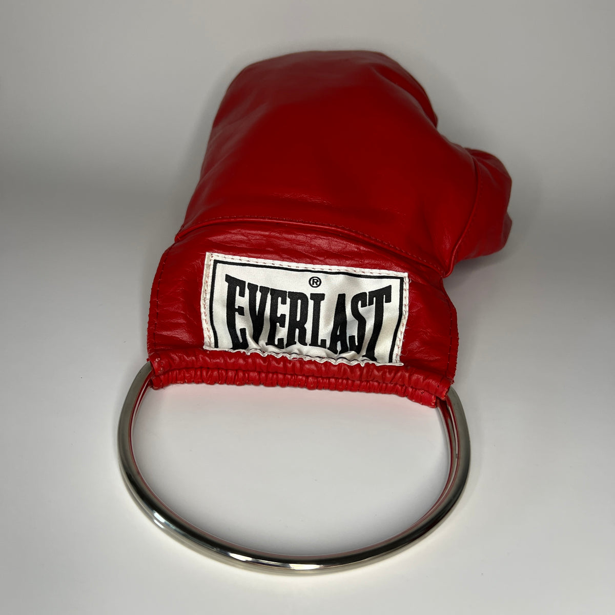Vintage Genuine Leather with Silver Handles