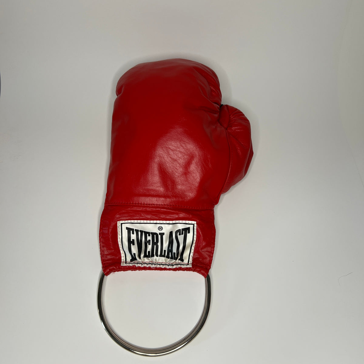Vintage Genuine Leather with Silver Handles